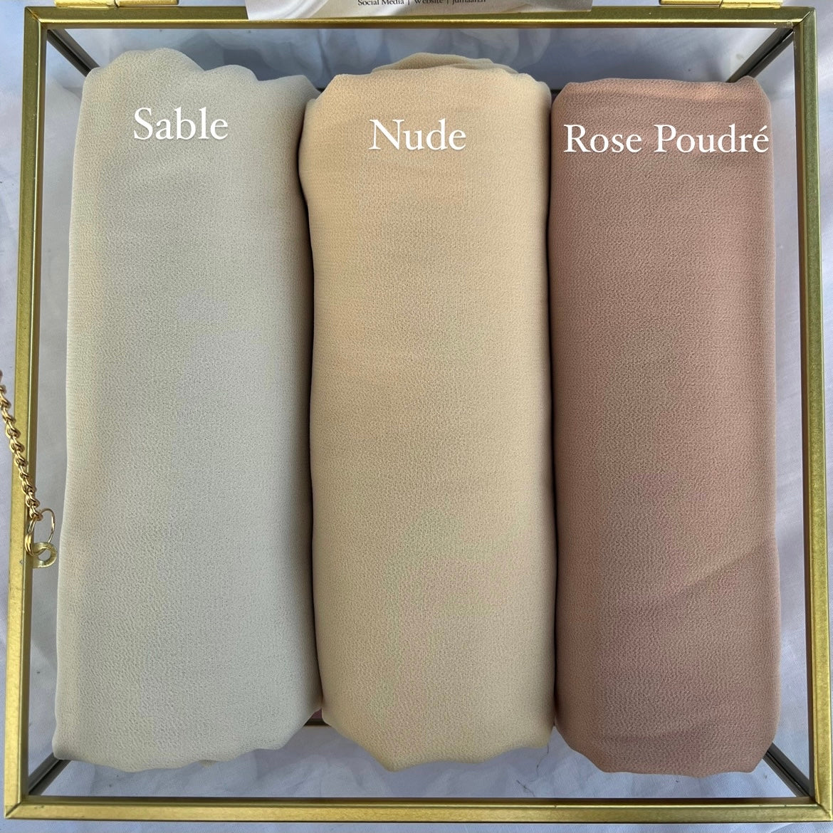 Hijab Mousseline